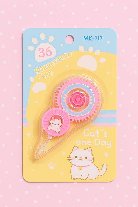 Cinta Correctora “Cat’s One Day🐱