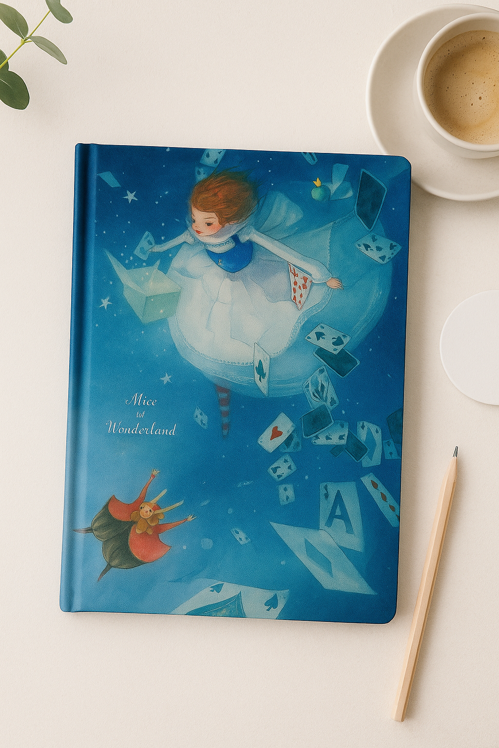 ✨ Hojas Decoradas “Alicia en el País de las Maravillas” ✨