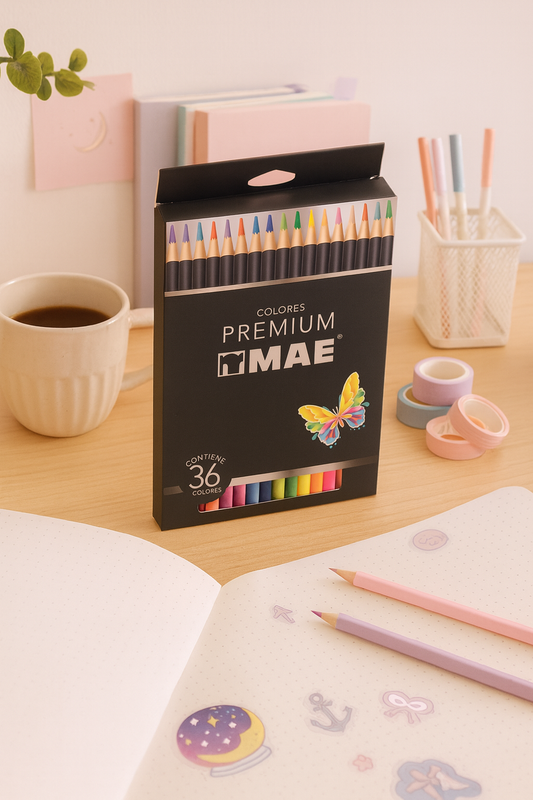 ✨ Colores Premium MAE  - 36 piezas